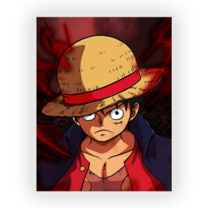 قاب MDF طرح انیمه One Piece