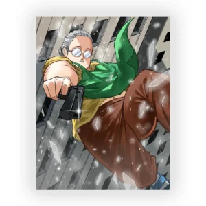 قاب MDF طرح انیمه SAKAMOTO DAYS