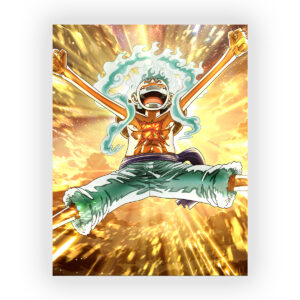 قاب MDF طرح انیمه One Piece
