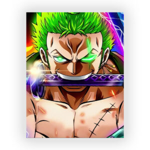 قاب MDF طرح انیمه One Piece
