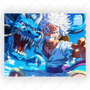 قاب MDF طرح انیمه One Piece