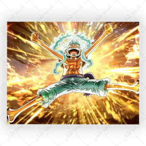 قاب MDF طرح انیمه One Piece