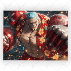 قاب MDF طرح انیمه One Piece