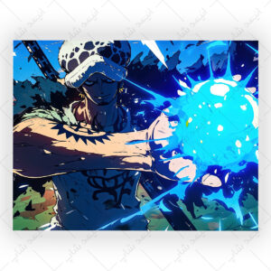 قاب MDF طرح انیمه One Piece