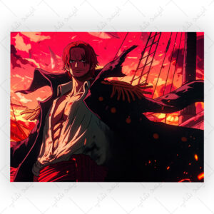 قاب MDF طرح انیمه One Piece