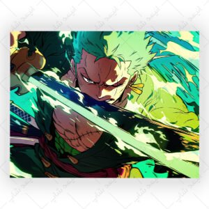 قاب MDF طرح انیمه One Piece