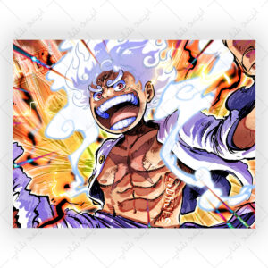قاب MDF طرح انیمه One Piece