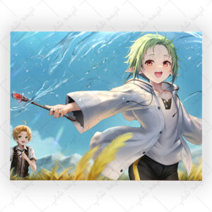 پوستر گلاسه طرح انیمه Mushoku Tensei