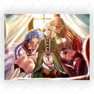 پوستر گلاسه طرح انیمه Mushoku Tensei