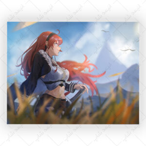 پوستر گلاسه طرح انیمه Mushoku Tensei