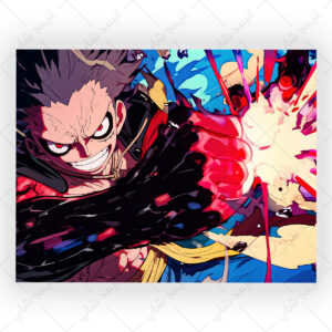قاب MDF طرح انیمه One Piece