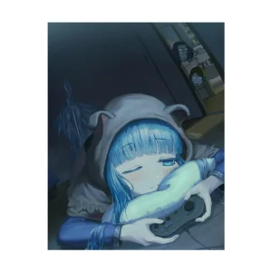 پوستر گلاسه طرح انیمه isekai ojisan