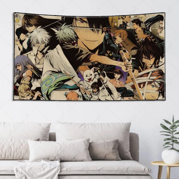 بکدراپ طرح انیمه gintama
