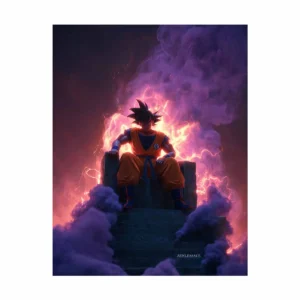 پوستر گلاسه طرح انیمه dragon ball