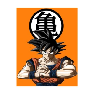 پوستر گلاسه طرح انیمه dragon ball