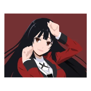 پوستر گلاسه طرح انیمه KAKEGURUI