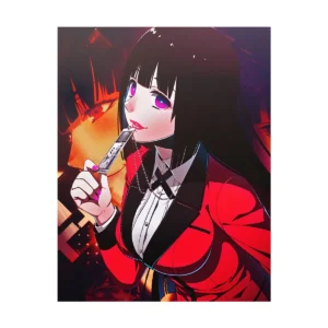 پوستر گلاسه طرح انیمه KAKEGURUI