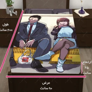 کاور تشک طرح انیمه SMOKING BE HIND