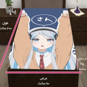 کاور تشک طرح انیمه Class no Daikirai na Joshi
