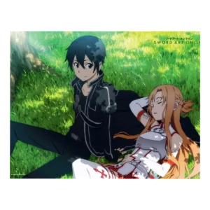 پوستر گلاسه طرح انیمه sword art Online