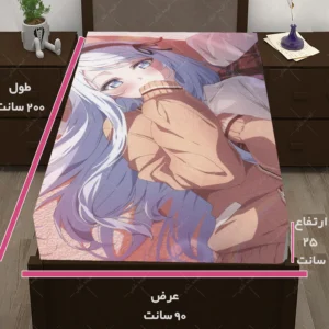 کاور تشک طرح انیمه Class no Daikirai na Joshi