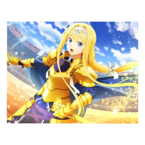 پوستر گلاسه طرح انیمه sword art Online