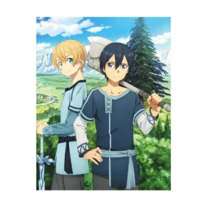پوستر گلاسه طرح انیمه sword art Online