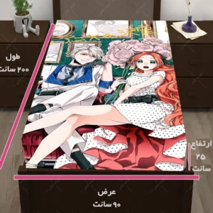 کاور تشک طرح انیمه Akujiki Reijou to Kyouketsu Koushaku