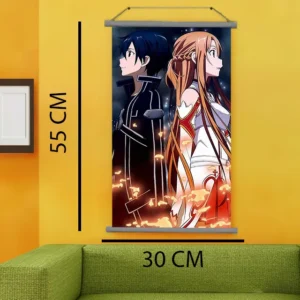 پوستر اسنپ طرح انیمه sword art Online