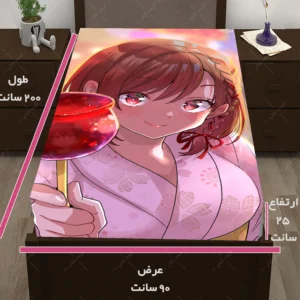 کاور تشک طرح انیمه Class no Daikirai na Joshi