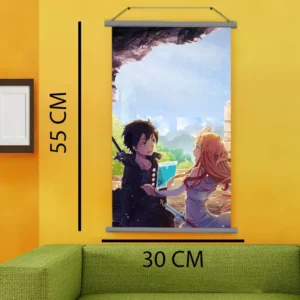 پوستر اسنپ طرح انیمه sword art Online