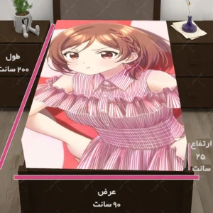 کاور تشک طرح انیمه Class no Daikirai na Joshi