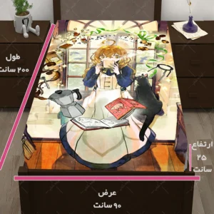 کاور تشک طرح انیمه Silent Witch