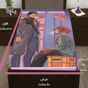 کاور تشک طرح انیمه SMOKING BE HIND